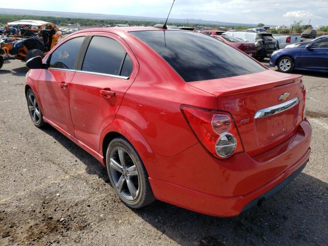 Photo 2 VIN: 1G1JG5SB0F4217232 - CHEVROLET SONIC RS 