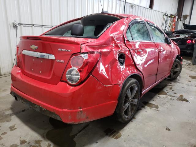 Photo 3 VIN: 1G1JG5SB3F4138511 - CHEVROLET SONIC RS 