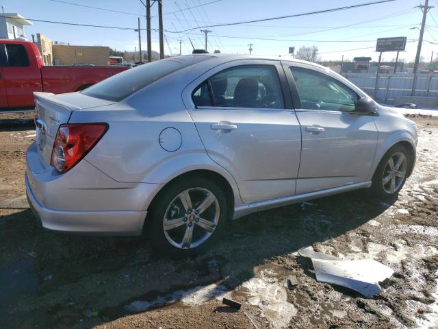 Photo 2 VIN: 1G1JG5SB9F4168869 - CHEVROLET SONIC RS 