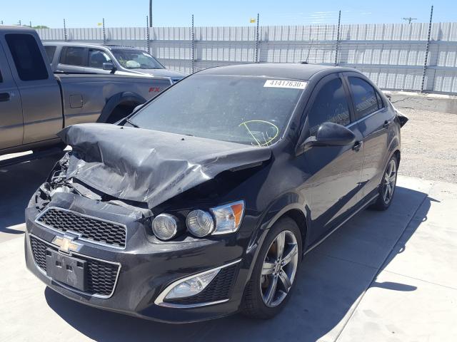 Photo 1 VIN: 1G1JG5SBXF4125447 - CHEVROLET SONIC RS 