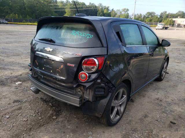 Photo 3 VIN: 1G1JG6SB1F4140182 - CHEVROLET SONIC RS 