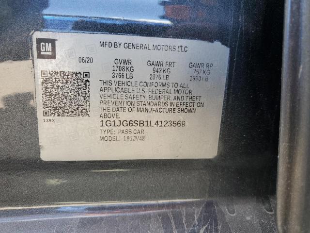 Photo 11 VIN: 1G1JG6SB1L4123569 - CHEVROLET SONIC 