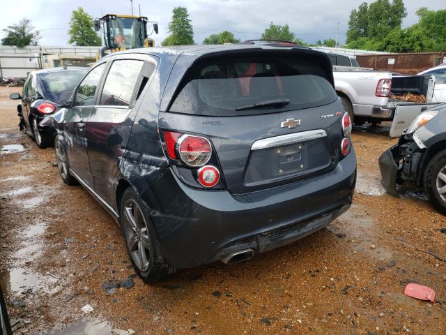 Photo 2 VIN: 1G1JG6SB2D4179943 - CHEVROLET SONIC RS 