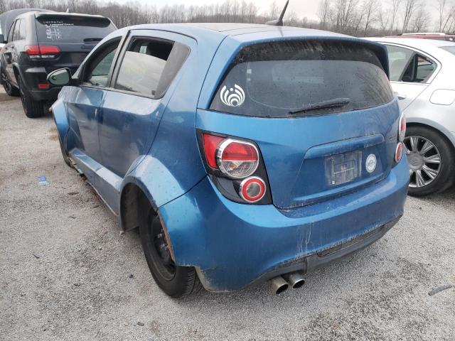 Photo 2 VIN: 1G1JG6SB3D4164397 - CHEVROLET SONIC RS 