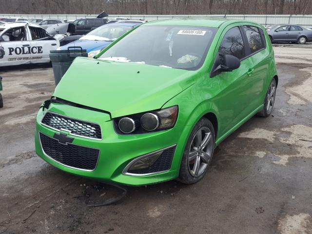 Photo 1 VIN: 1G1JG6SB4F4139981 - CHEVROLET SONIC RS 