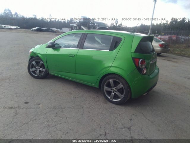 Photo 2 VIN: 1G1JG6SB4F4155680 - CHEVROLET SONIC 