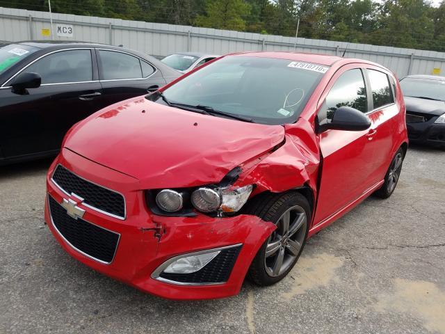 Photo 1 VIN: 1G1JG6SB5E4173877 - CHEVROLET SONIC RS 