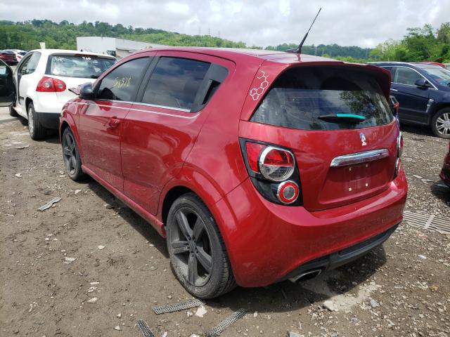 Photo 2 VIN: 1G1JG6SB5E4222138 - CHEVROLET SONIC RS 