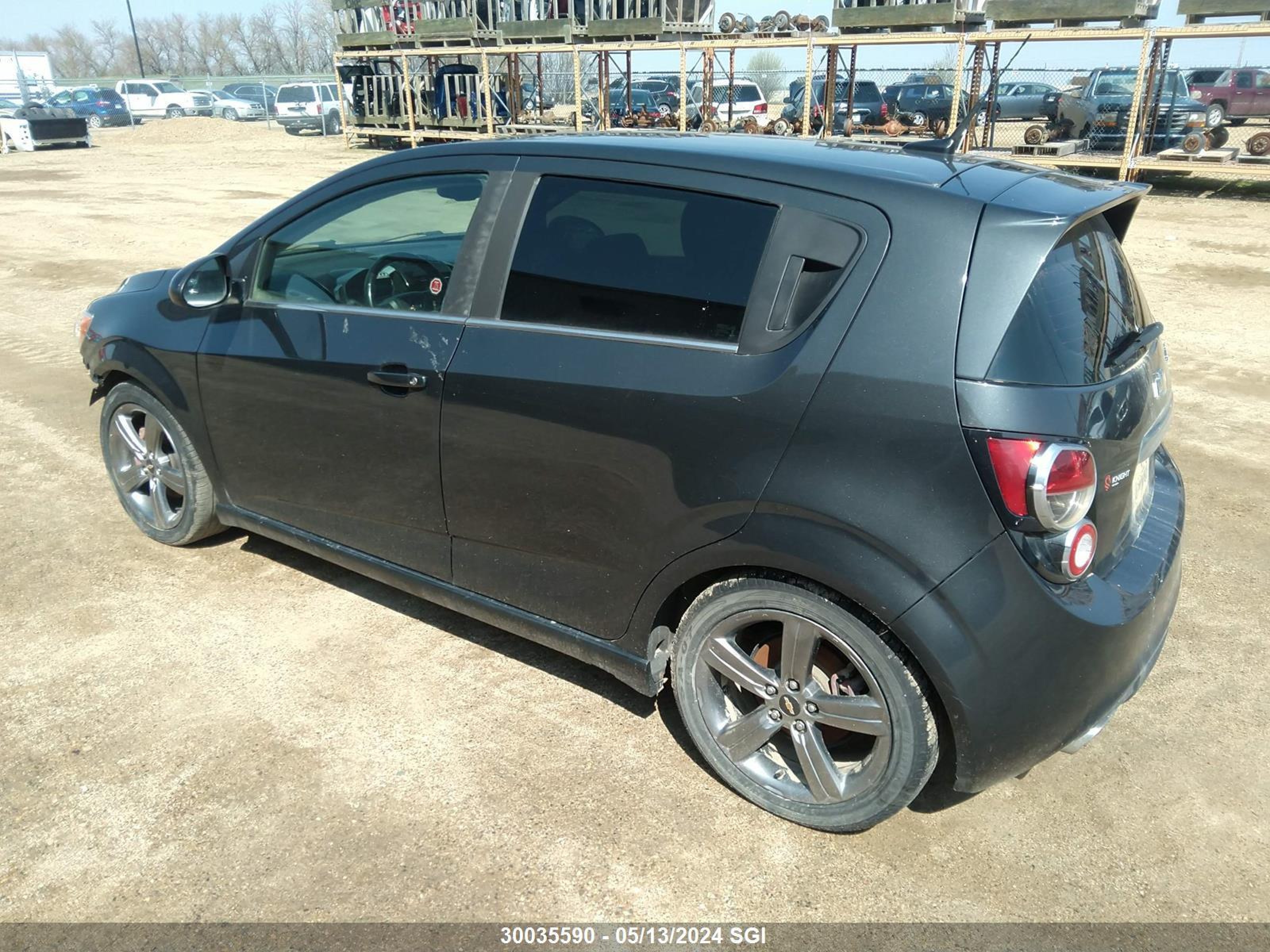 Photo 2 VIN: 1G1JG6SB5E4234340 - CHEVROLET SONIC 