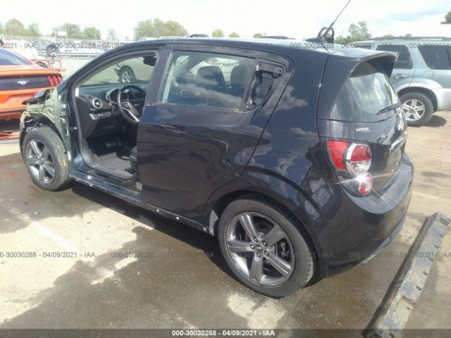 Photo 2 VIN: 1G1JG6SB7D4196608 - CHEVROLET SONIC 