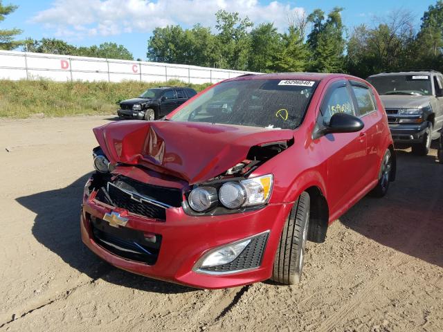 Photo 1 VIN: 1G1JG6SB8E4139044 - CHEVROLET SONIC RS 