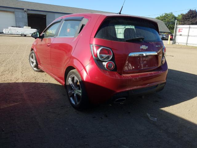 Photo 2 VIN: 1G1JG6SB8E4139044 - CHEVROLET SONIC RS 