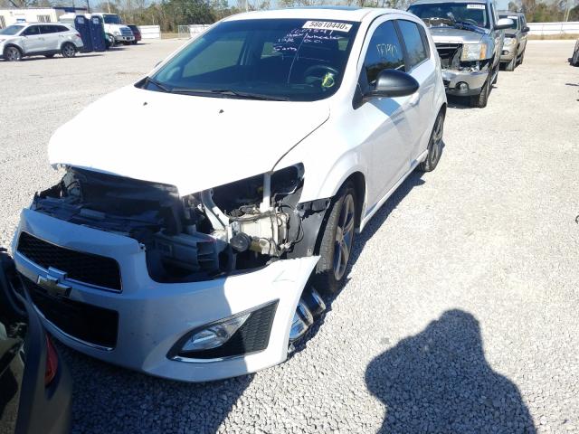 Photo 1 VIN: 1G1JG6SB8E4173498 - CHEVROLET SONIC RS 