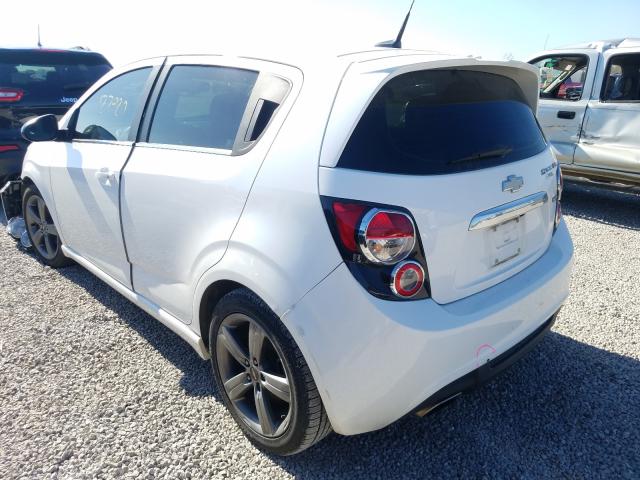 Photo 2 VIN: 1G1JG6SB8E4173498 - CHEVROLET SONIC RS 