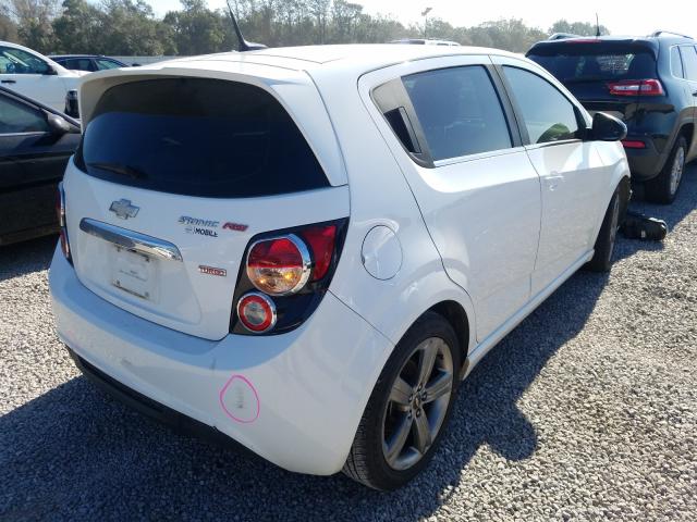 Photo 3 VIN: 1G1JG6SB8E4173498 - CHEVROLET SONIC RS 