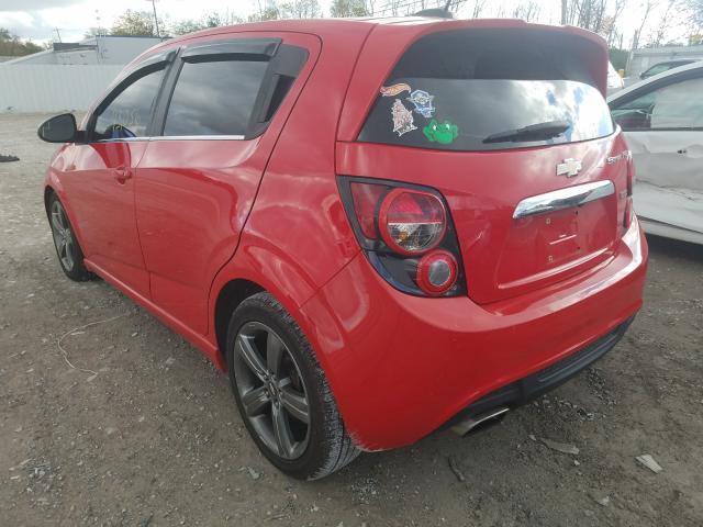 Photo 2 VIN: 1G1JG6SB8G4178395 - CHEVROLET SONIC RS 