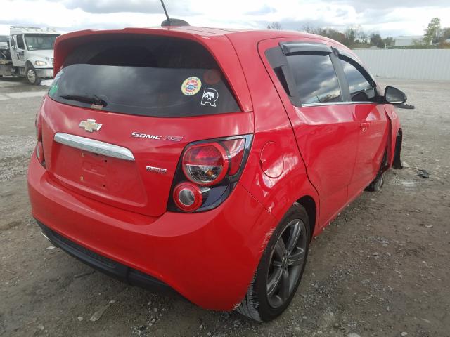 Photo 3 VIN: 1G1JG6SB8G4178395 - CHEVROLET SONIC RS 