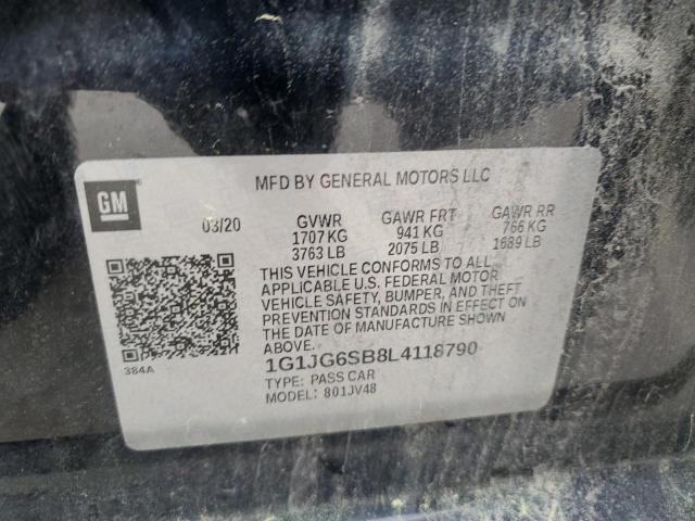 Photo 11 VIN: 1G1JG6SB8L4118790 - CHEVROLET SONIC 