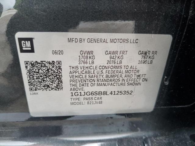 Photo 12 VIN: 1G1JG6SB8L4125352 - CHEVROLET SONIC 