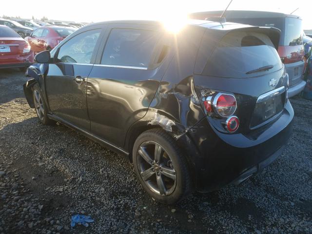 Photo 2 VIN: 1G1JG6SB9F4156968 - CHEVROLET SONIC RS 