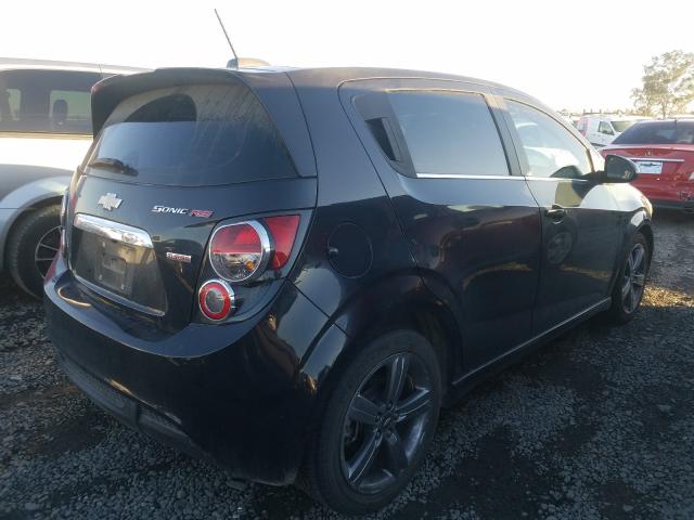 Photo 3 VIN: 1G1JG6SB9F4156968 - CHEVROLET SONIC RS 