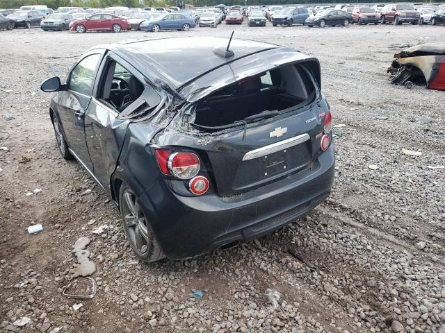 Photo 2 VIN: 1G1JG6SB9F4165315 - CHEVROLET SONIC RS 