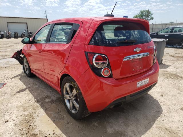 Photo 2 VIN: 1G1JG6SBXF4100022 - CHEVROLET SONIC RS 