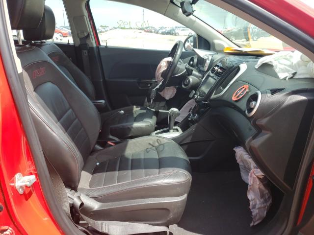 Photo 4 VIN: 1G1JG6SBXF4100022 - CHEVROLET SONIC RS 