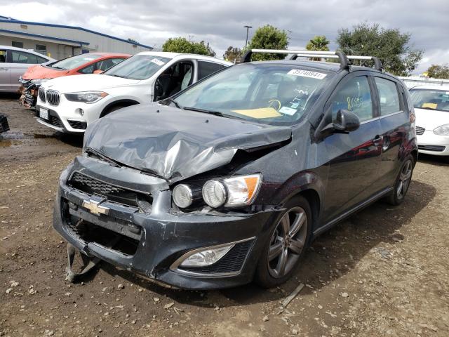 Photo 1 VIN: 1G1JG6SBXF4215204 - CHEVROLET SONIC RS 