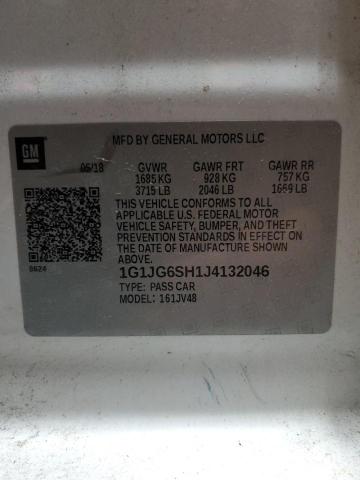 Photo 12 VIN: 1G1JG6SH1J4132046 - CHEVROLET SONIC 