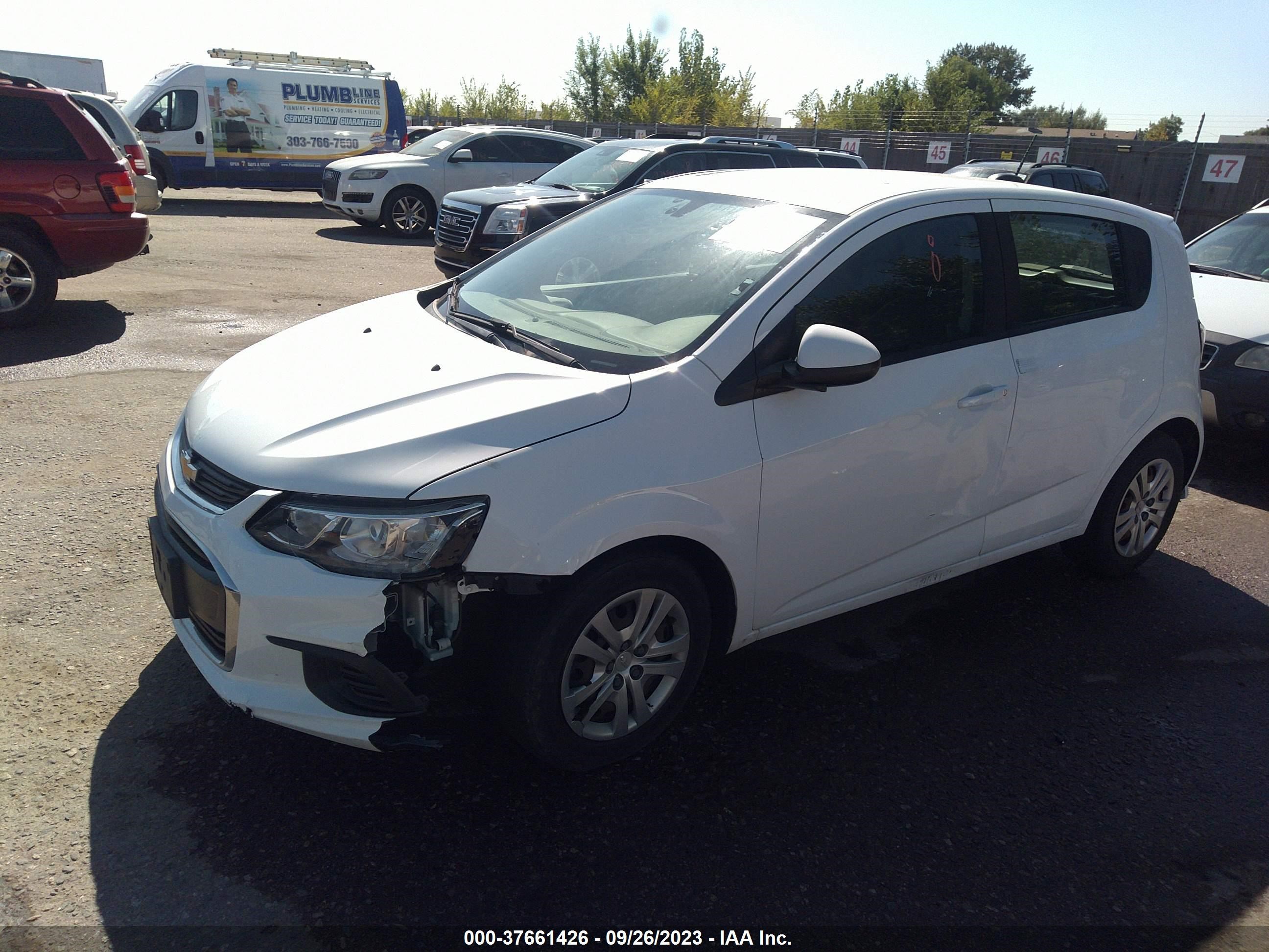 Photo 1 VIN: 1G1JG6SH4H4165911 - CHEVROLET SONIC 