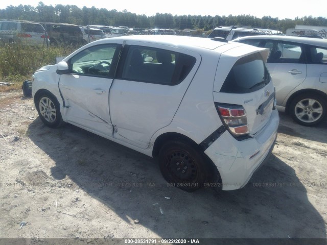 Photo 2 VIN: 1G1JG6SH4H4173362 - CHEVROLET SONIC 