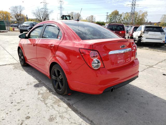 Photo 2 VIN: 1G1JH5SB4F4104266 - CHEVROLET SONIC RS 