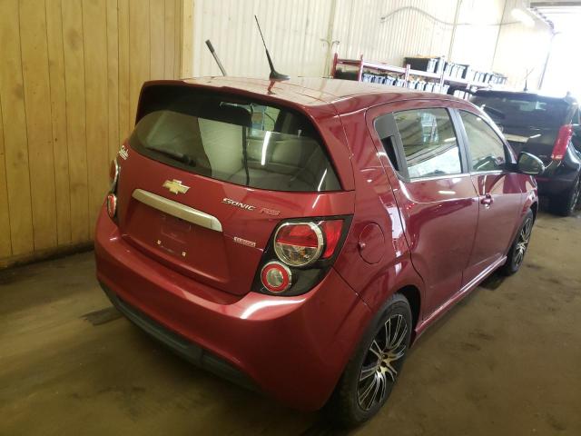 Photo 3 VIN: 1G1JH6SB0E4166896 - CHEVROLET SONIC RS 