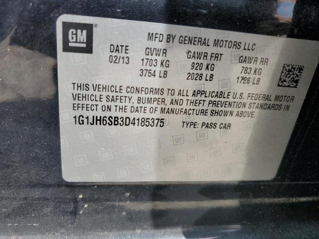 Photo 12 VIN: 1G1JH6SB3D4185375 - CHEVROLET SONIC RS 