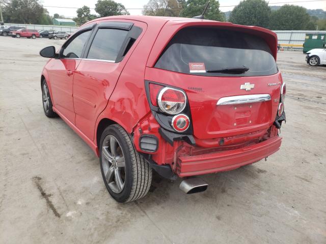 Photo 2 VIN: 1G1JH6SB3D4196392 - CHEVROLET SONIC RS 