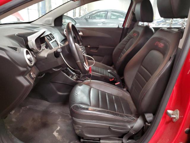 Photo 6 VIN: 1G1JH6SB9D4155071 - CHEVROLET SONIC RS 