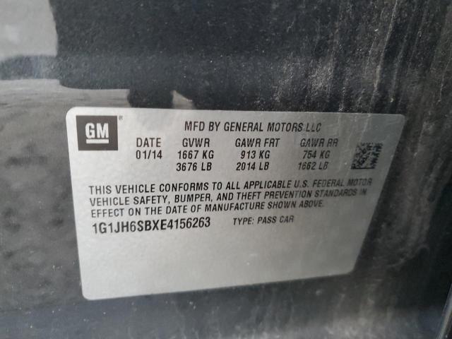 Photo 11 VIN: 1G1JH6SBXE4156263 - CHEVROLET SONIC RS 