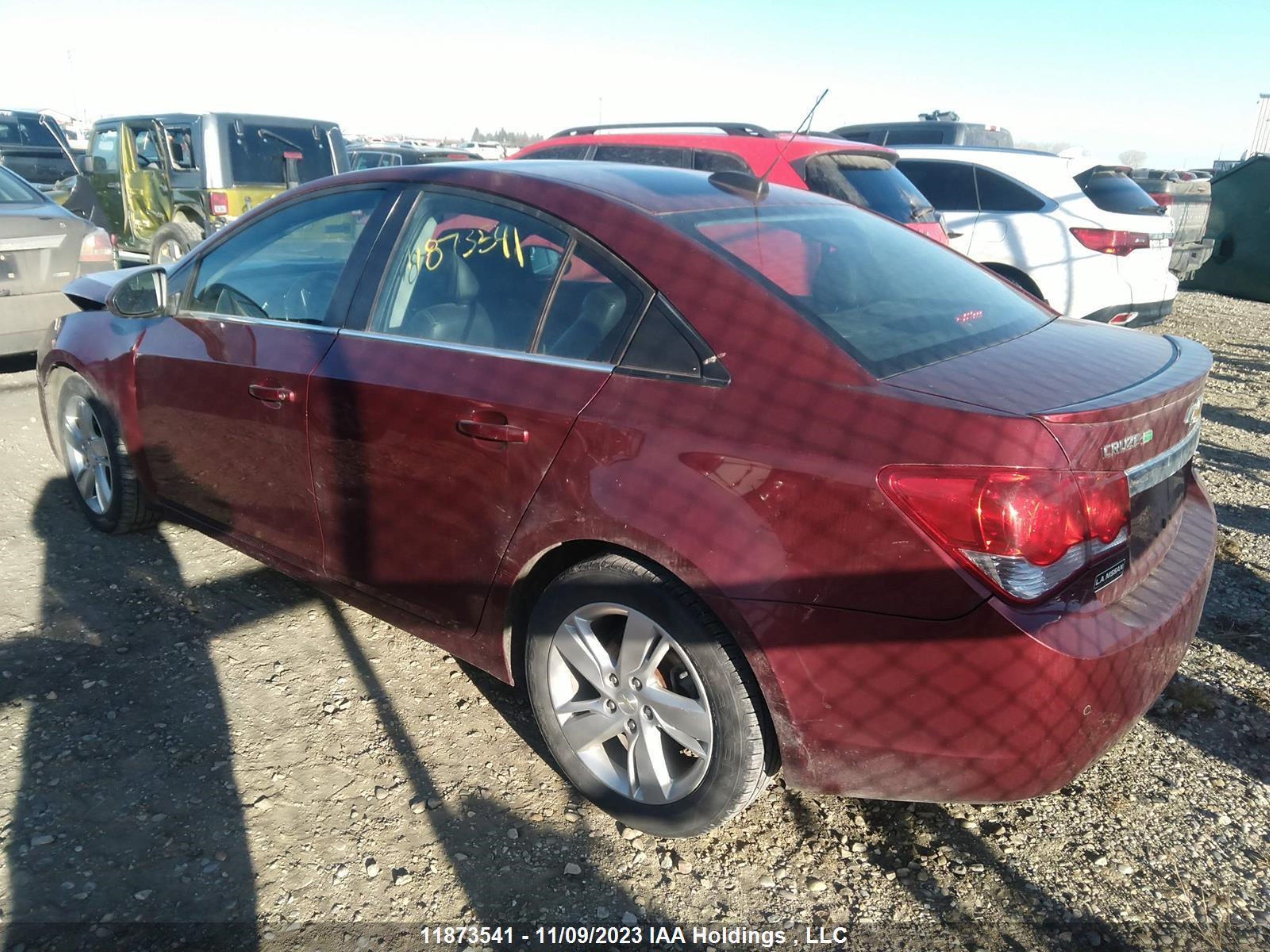 Photo 2 VIN: 1G1P75SZ2F7270133 - CHEVROLET CRUZE 