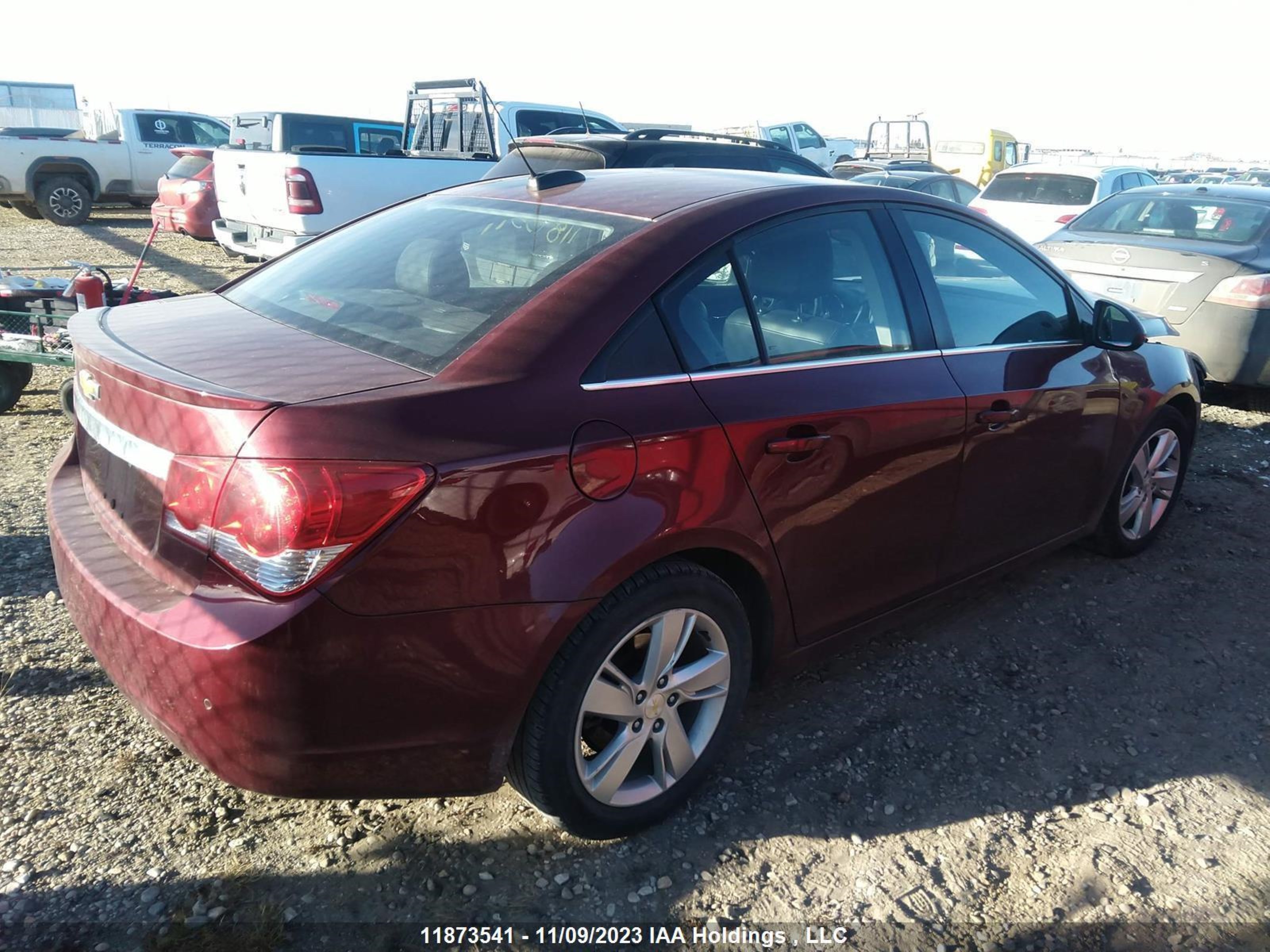 Photo 3 VIN: 1G1P75SZ2F7270133 - CHEVROLET CRUZE 