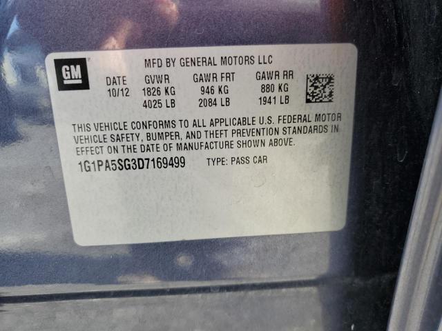 Photo 11 VIN: 1G1PA5SG3D7169499 - CHEVROLET CRUZE LS 