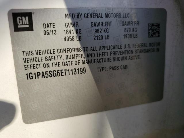 Photo 11 VIN: 1G1PA5SG6E7113199 - CHEVROLET CRUZE LS 