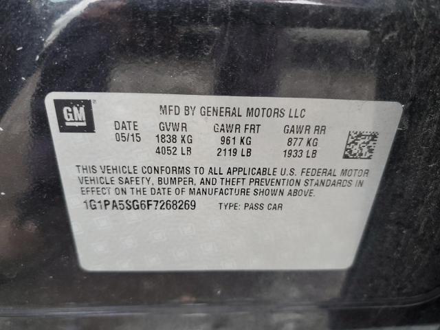 Photo 11 VIN: 1G1PA5SG6F7268269 - CHEVROLET CRUZE LS 