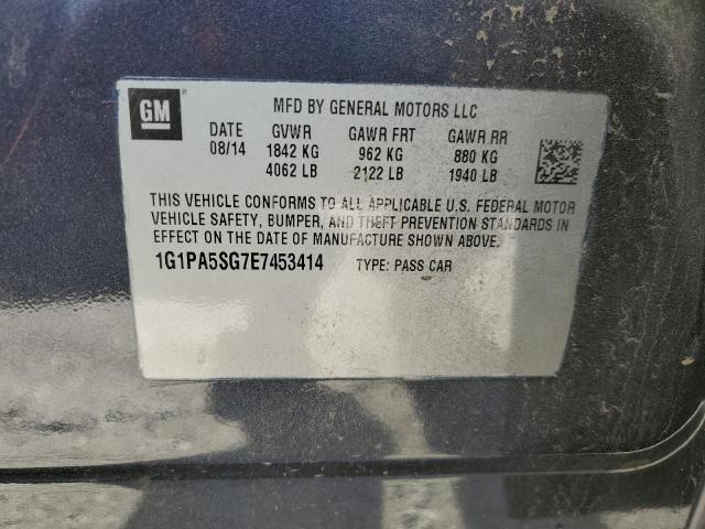 Photo 11 VIN: 1G1PA5SG7E7453414 - CHEVROLET CRUZE 