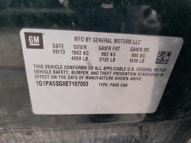 Photo 11 VIN: 1G1PA5SG8E7187093 - CHEVROLET CRUZE 