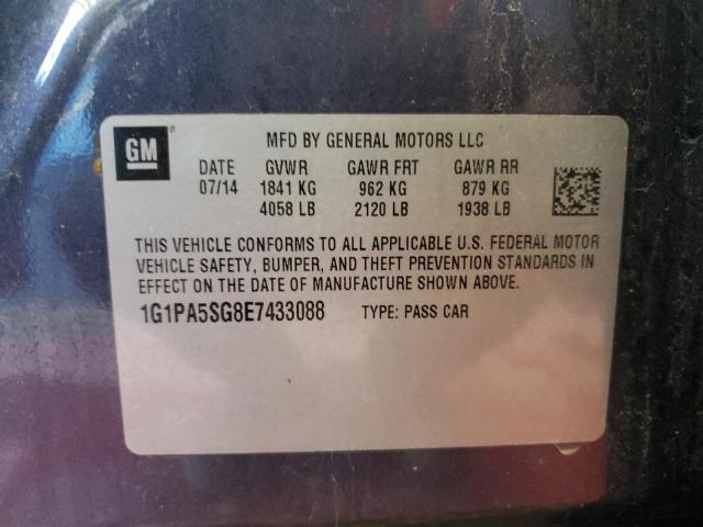 Photo 11 VIN: 1G1PA5SG8E7433088 - CHEVROLET CRUZE LS 