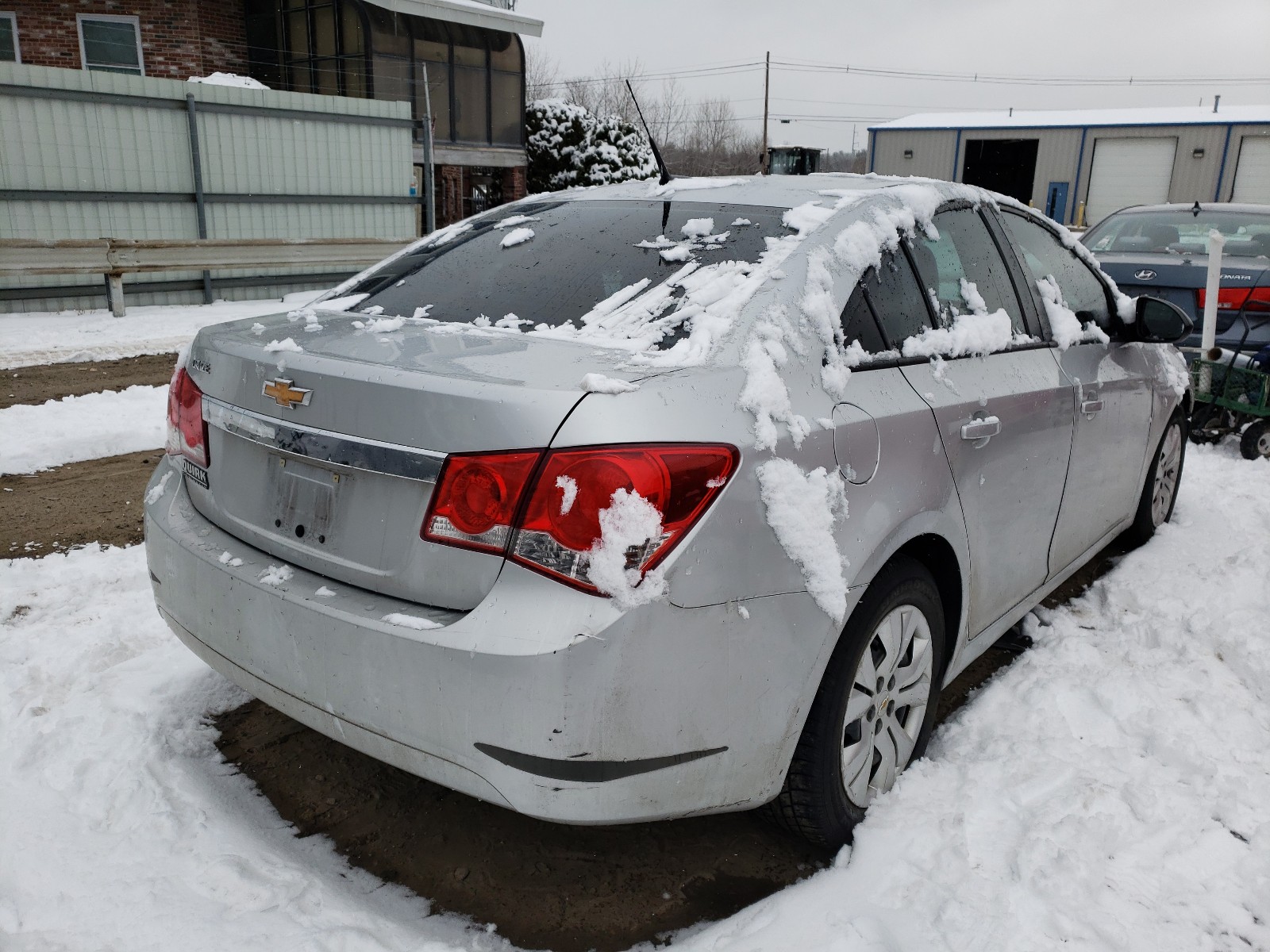 Photo 3 VIN: 1G1PA5SG9E7241114 - CHEVROLET CRUZE LS 