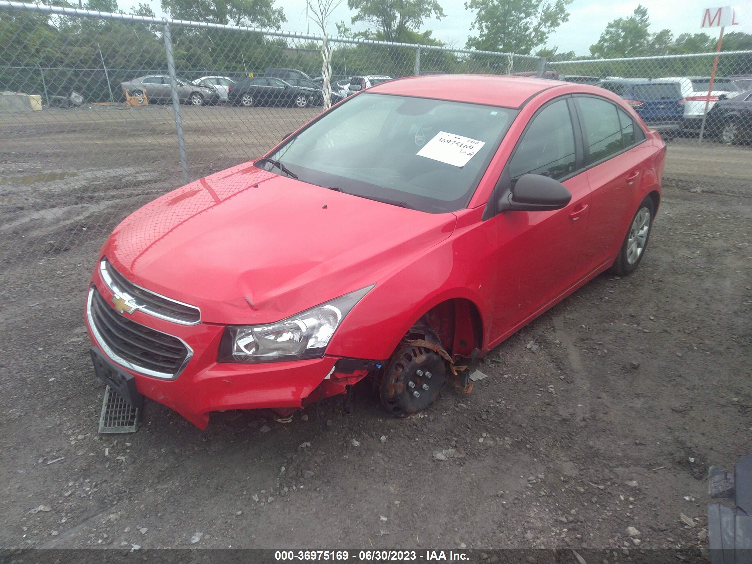 Photo 1 VIN: 1G1PA5SG9F7281663 - CHEVROLET CRUZE 