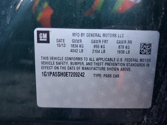 Photo 11 VIN: 1G1PA5SH0E7209242 - CHEVROLET CRUZE 