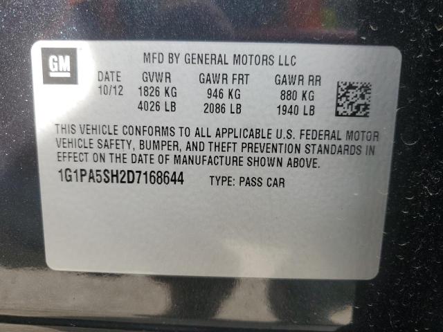 Photo 11 VIN: 1G1PA5SH2D7168644 - CHEVROLET CRUZE LS 